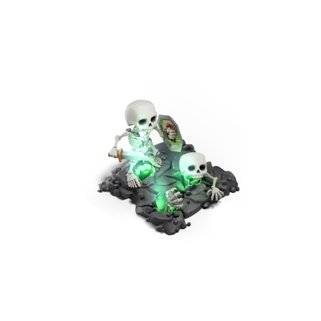 Team Jade vs. Skeletons