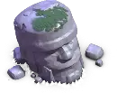 Old Barbarian Statue